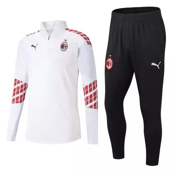 Giacca AC Milan 2020-2021 Bianco Rosso Blu